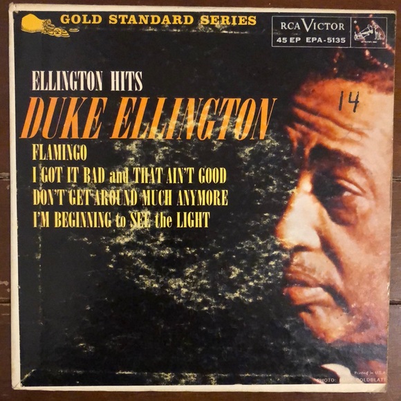 ***Free*** Duke Ellington Vinyl 45 Record